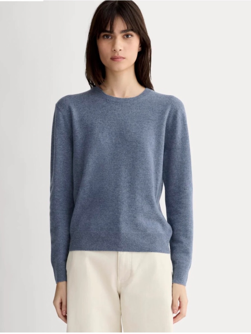 Everlane The Classic Crew in Cashmere